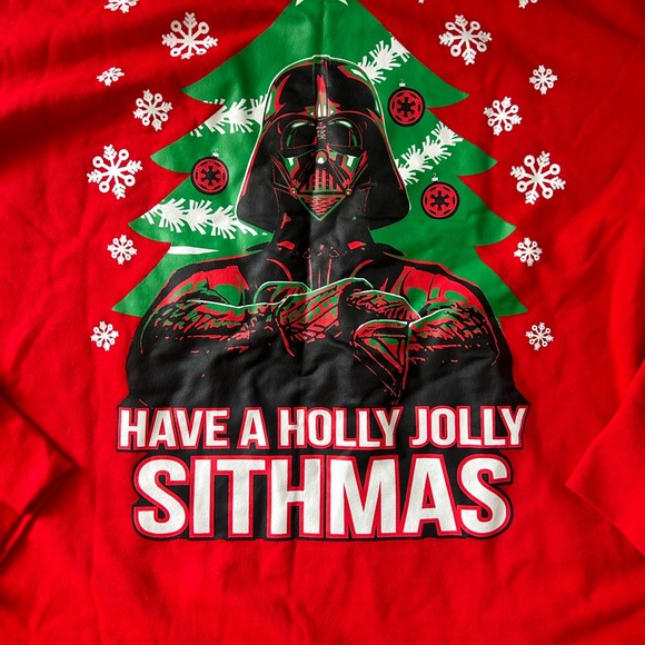 Star Wars Have A Holly Jolly Sithmas Men’s Christmas Sweater. 🎄 - Picture 6 of 6